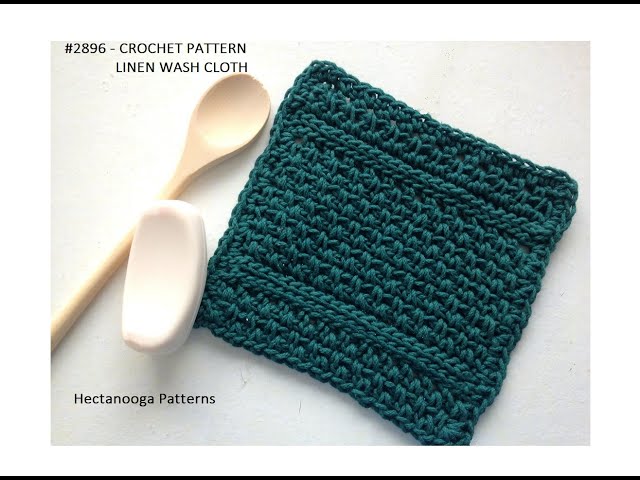 Simple Dishcloth Crochet Pattern: Quick and Easy - Annie Design Crochet