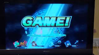Super Smash Bros Ultimate Yoshi spike and side smash and assist trophy combo shield break ending