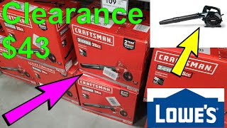 Craftsman & Bolens Blower CLEARANCE @ Lowes