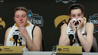 Caitlin Clark's reaction to losing the National Championship | ESPN College Basketball