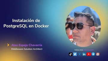 Instalación de PostgreSQL en Docker utilizando la herramienta docker-compose 🐘🐋