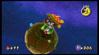 Super Mario Galaxy Boss Dino Piranha 1St Time