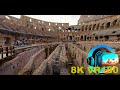 Come stand on the Colosseum Arena Floor with me where gladiators fought ROME 8K 4K VR180 3D Travel