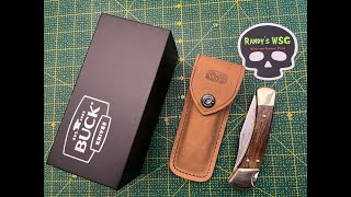 Buck 110 custom, unboxing and an awesome mail call from Wales!