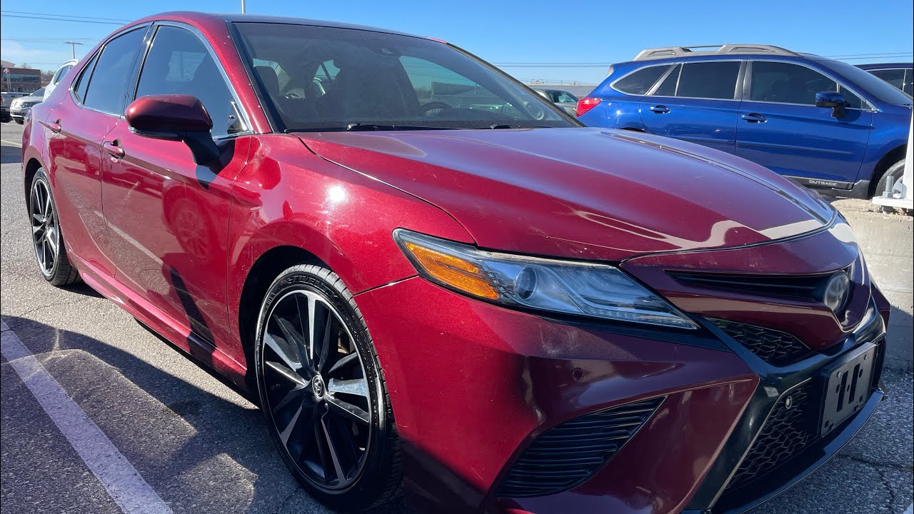 2018 Toyota Camry XSE 3.5L V6 305 horsepower 32 miles per gallon - YouTube