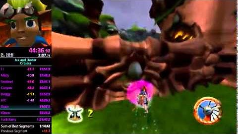 Jak & Daxter Orbless PB in 1:19:58