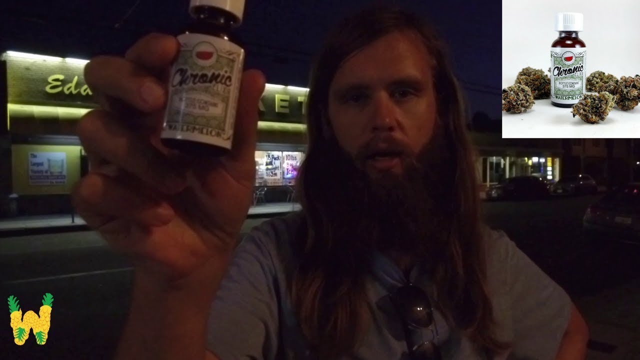 Marijuana Edible Review: Chronic Elixir Watermelon 375 mg