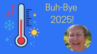 Final Days of the 2025 Temperature quilt