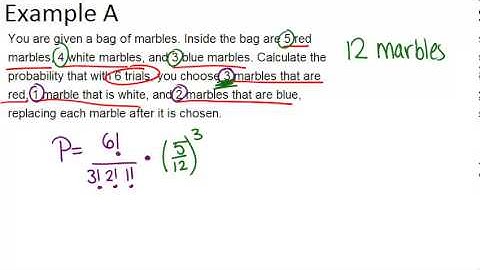 Multinomial Distributions: Examples (Basic Probability and Statistics Concepts)