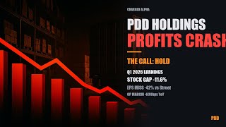 PDD Stock: HOLD Call - EPS Misses by 42% as Temu Costs Crush Margins Q1 2026
