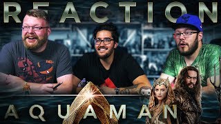 Aquaman - Official Trailer 1 Reaction Sdcc 2018