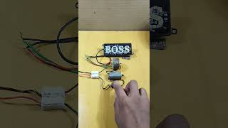 Generate energy using a dc motor and rubber band ⚡ #shorts #energy