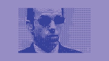 C64: The Matrix - Neo vs Agent Smith: The interrogation - Basic Blue Petscii style