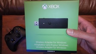 XBOX WIRELESS ADAPTER FOR WINDOWS UNBOXING AND TEST