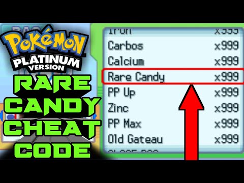 How to Get Infinite Rare Candy in Pokémon Light Platinum