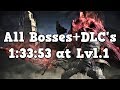 SL1 All Bosses+DLC Speedrun 1:33:53 - Dark Souls 3