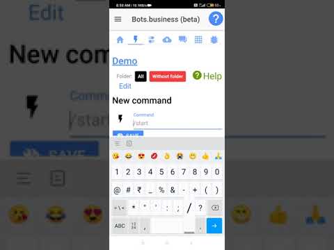 How to make Unknown command Alert in Bot. #botsbusiness