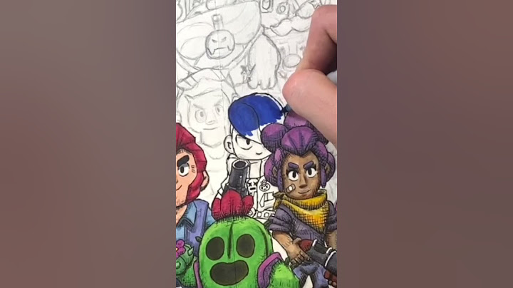 Day 9 Drawing EVERY Brawler - Edgar😱 #shorts #brawlstars #drawing