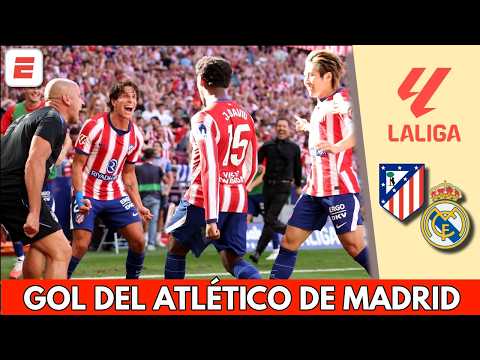 JONATHAN DAVID amplía ventaja del ATLETI tras centro de GIULIANO SIMEONE vs. REAL MADRID | La Liga
