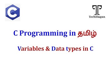 #03 | C Programming for Beginners | Variable and Data Type in c -Tamil |
