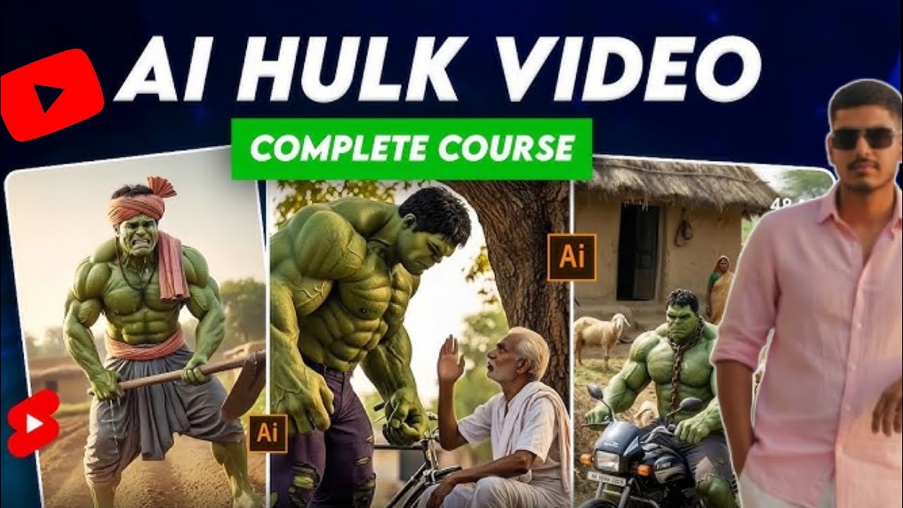 Ai Hulk Video Kaise Banaye | Complete Process Free Me 