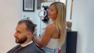ASMR Skin Fade ✂️ Satisfying Haircut Process | Real Clipper Sounds | No Talking