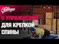 5 крутых упражнений для крепкой спины