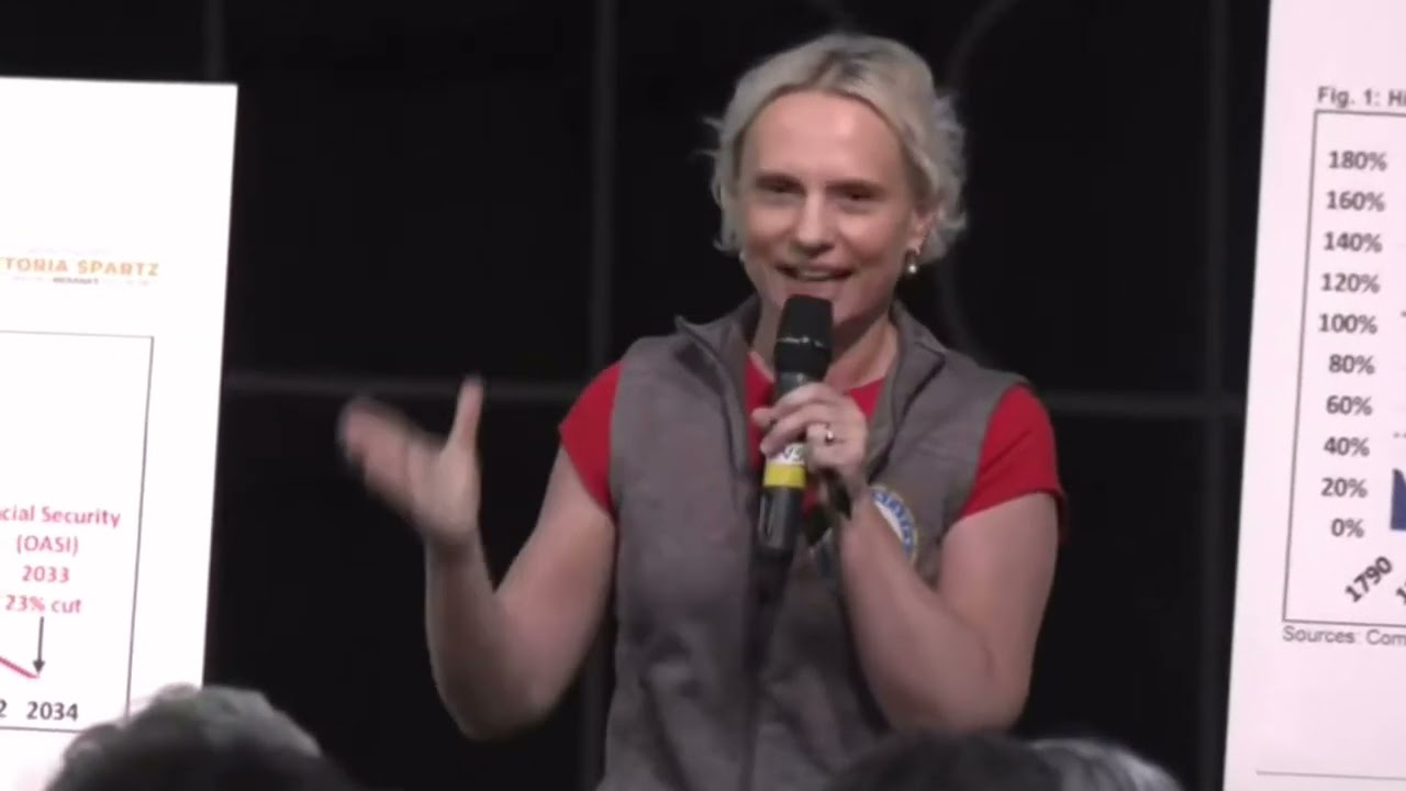 Ukrainian Rep. Victoria Spartz Holds Contentious Town Hall in Westfield, Indiana 