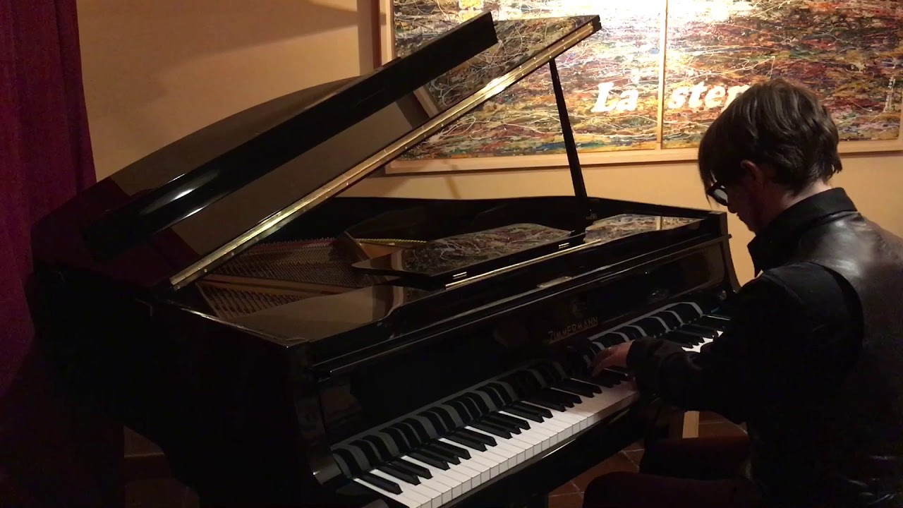 Vincenzo Maltempo testing baby grand Zimmermann 145 (Friedman Gartner Viennese Dance n.2)