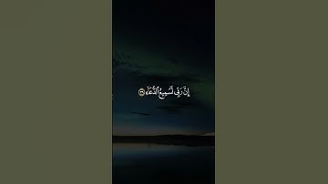 إن ربي لسميع الدعاء " الشيخ المنشاوي سورة إبراهيم