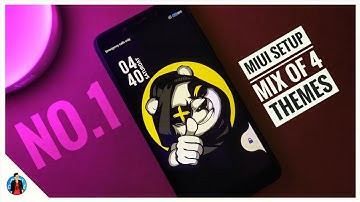 No 1 Miui Setup Using Miui Themes | Dope Setup Mix Of 4 Themes EP. 3