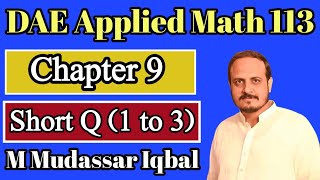 dae math 113 chapter 9 short question 1 to 3