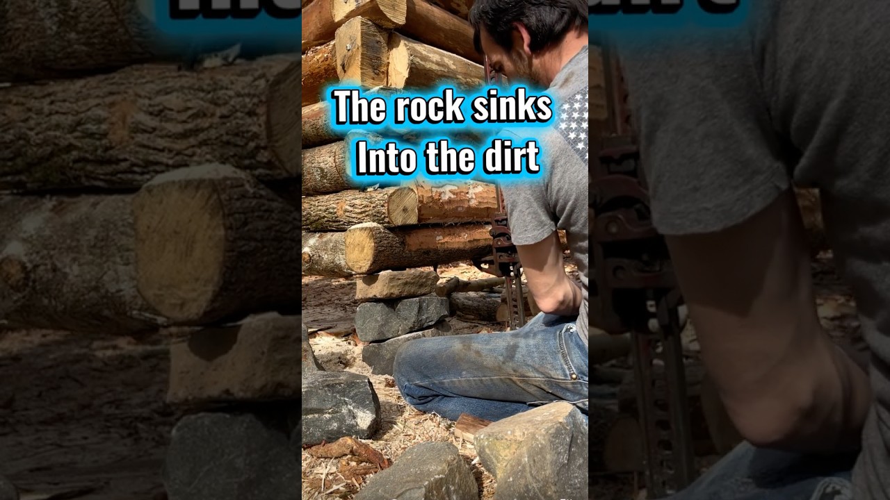 Solo cabin disaster, fix #bushcraft #offgrid ￼