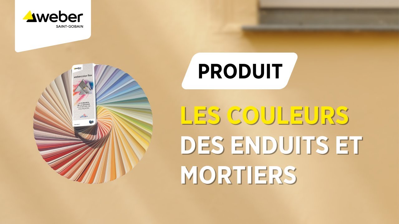 Nouvelle offre couleur enduits et mortiers Weber YouTube