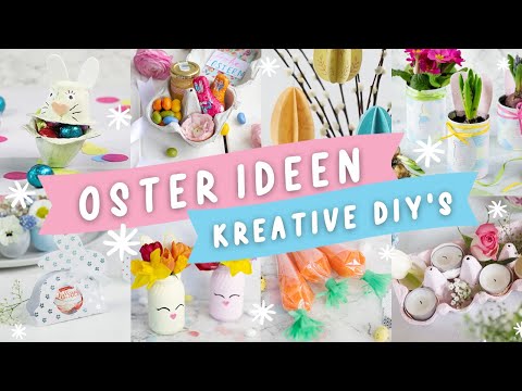Video: DIY Osterbasteln - originelle Ideen