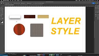 Layer Style ใน Photoshop ใส่เงา ปุ่มนูน- By WebWithWP.com