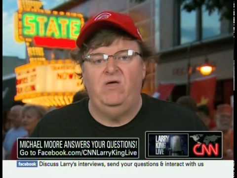 Michael Moore on Larry King Live - 7/27/10 (Part 2)