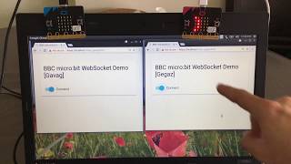 Playing with Web Bluetooth and  Web Socket with micro:bit