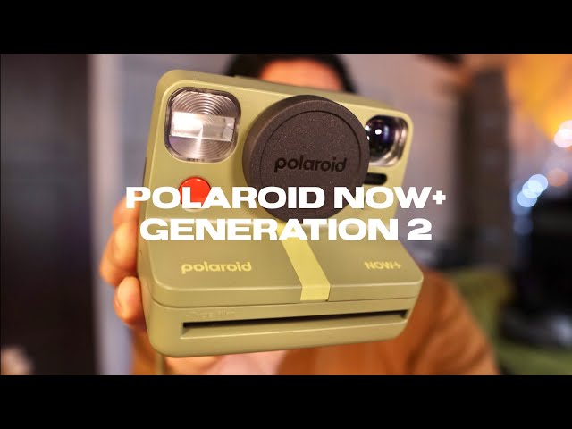 Polaroid Now+ Gen 2 in Black Polaroid