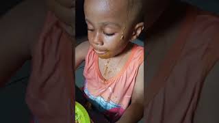 First Time My Son Ate Swallow By Himself..