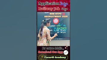 🔥 RRB NTPC 2025 Official Short Notice Out! | 8850+ Vacancies | Full Details Explained in 1 Minute 🚆💥