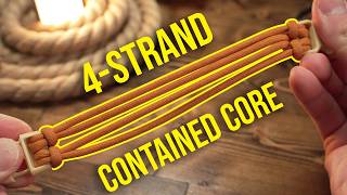 Paracord Basics: 4 Strand Buckle Contained Core Set Up