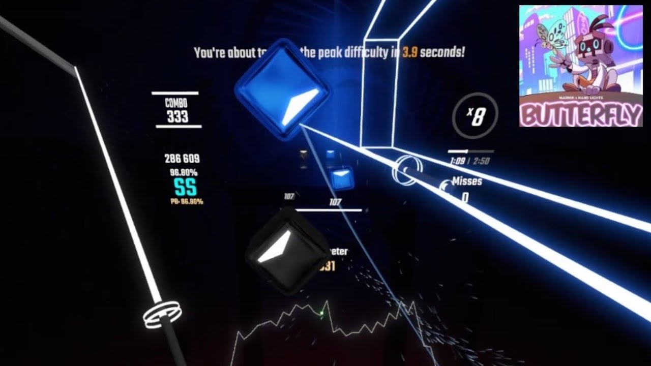 Beat Saber - Butterfly | Expert+ | FC 96.90%
