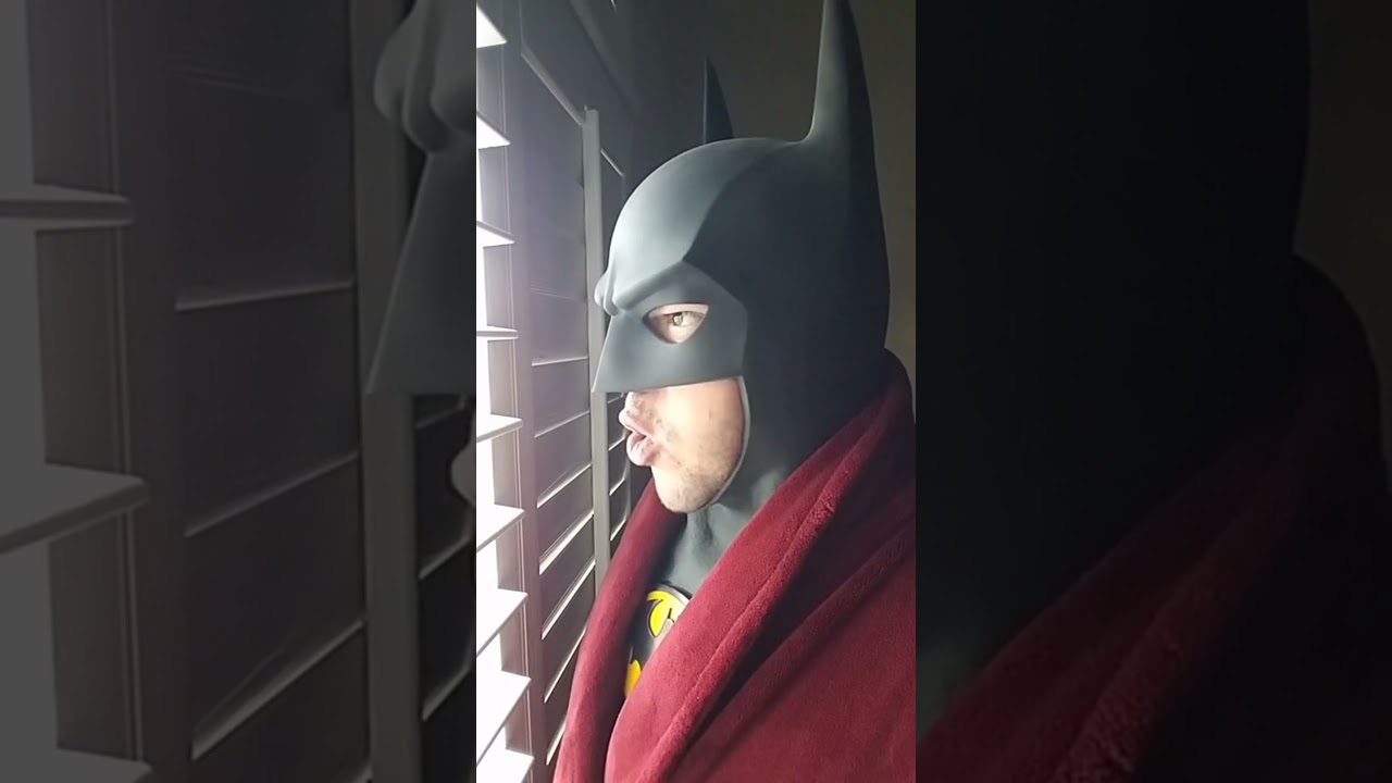 Another glorious morning...#cosplay #batman #batmancosplay #funny #foryou #morning #day#black#4k#dc