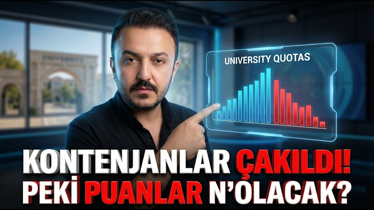 ÜNİVERSİTE KONTENJANLARINDA TARİHİ DÜŞÜŞ. PEKİ SIRALAMA?