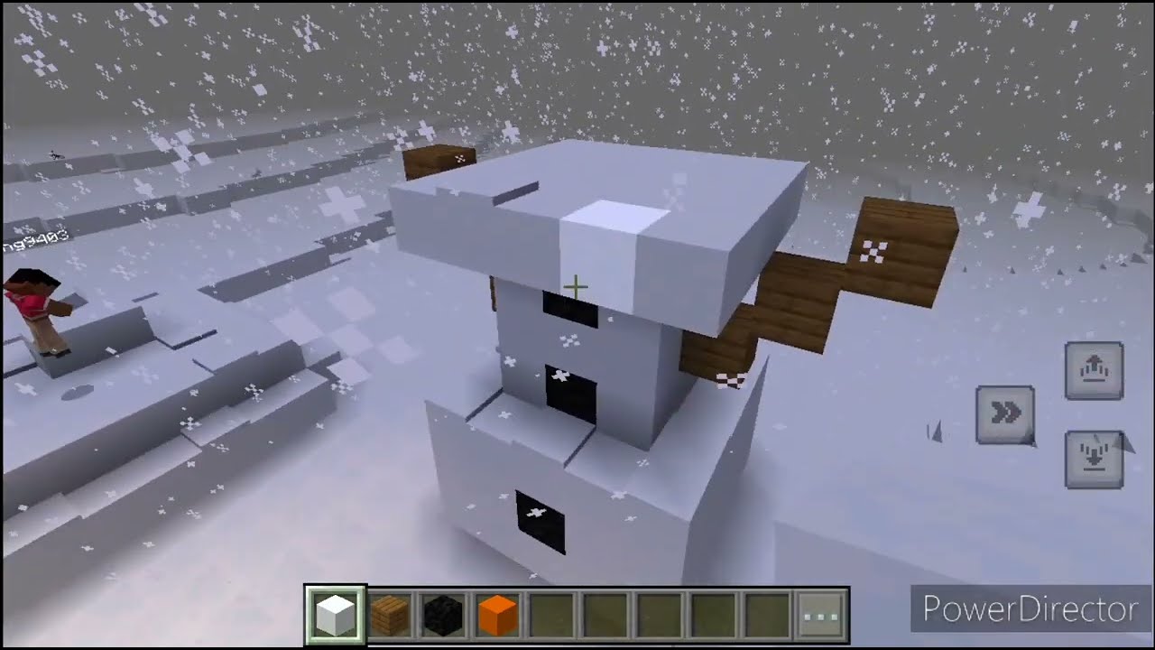 Minecraft Build Battle - FROSTY THE SNOWMAN!!! - YouTube