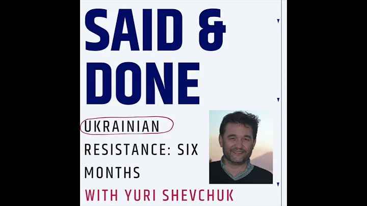 Ukrainian Resistance: Six Months, with Yuri Shevchuk