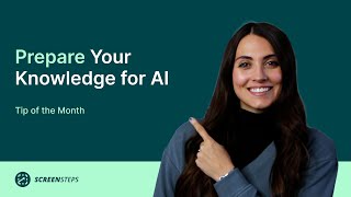 4 Steps to Prepare Your Operational Knowledge for AI