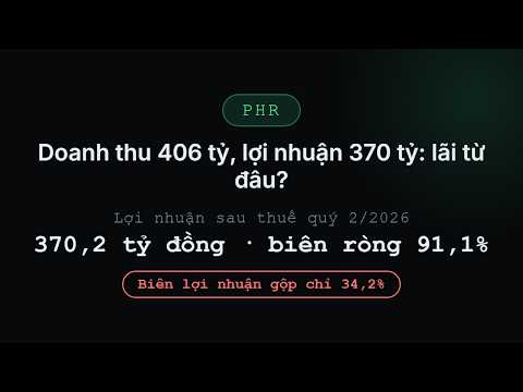 Video phân tích PHR