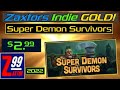 Zaxtors Indie Gold #65 - Super Demon Survivors - You Don&#39;t Get Much Higher Value For $3 Than This!